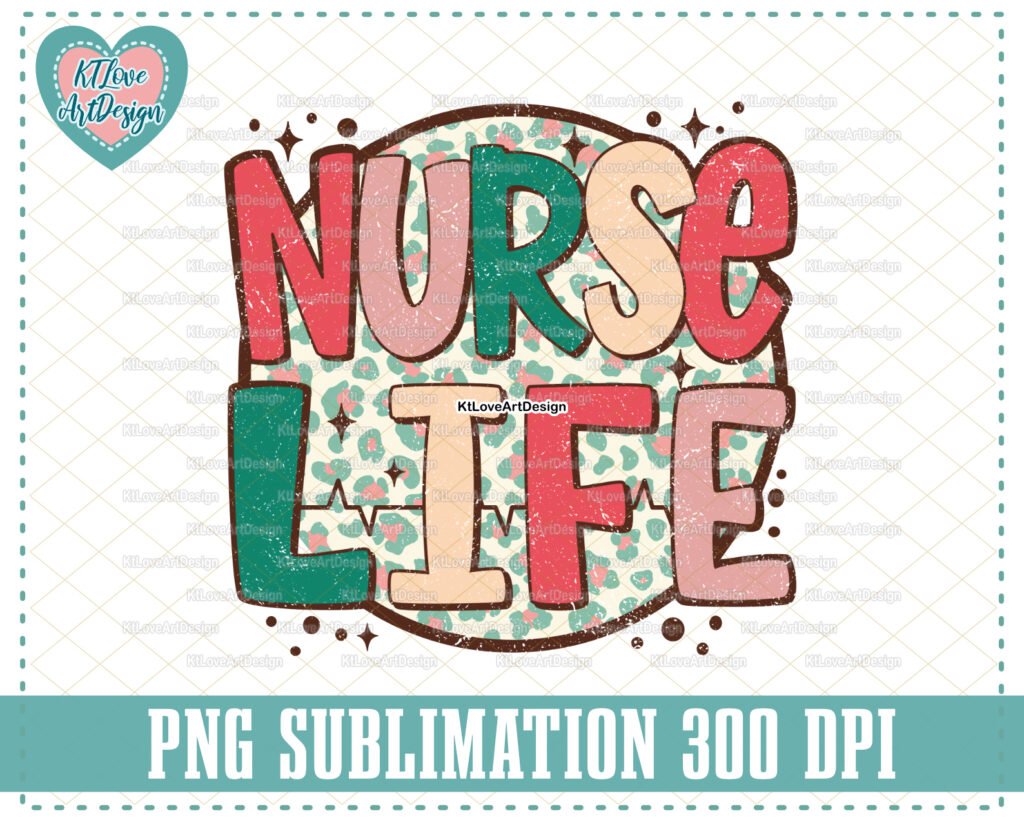 Christmas Nurse Png, Nurse Christmas, Merry Nurse, Christmas Png, hand drawn, Nurse Leopard Sublimation, PNG Sublimation Design