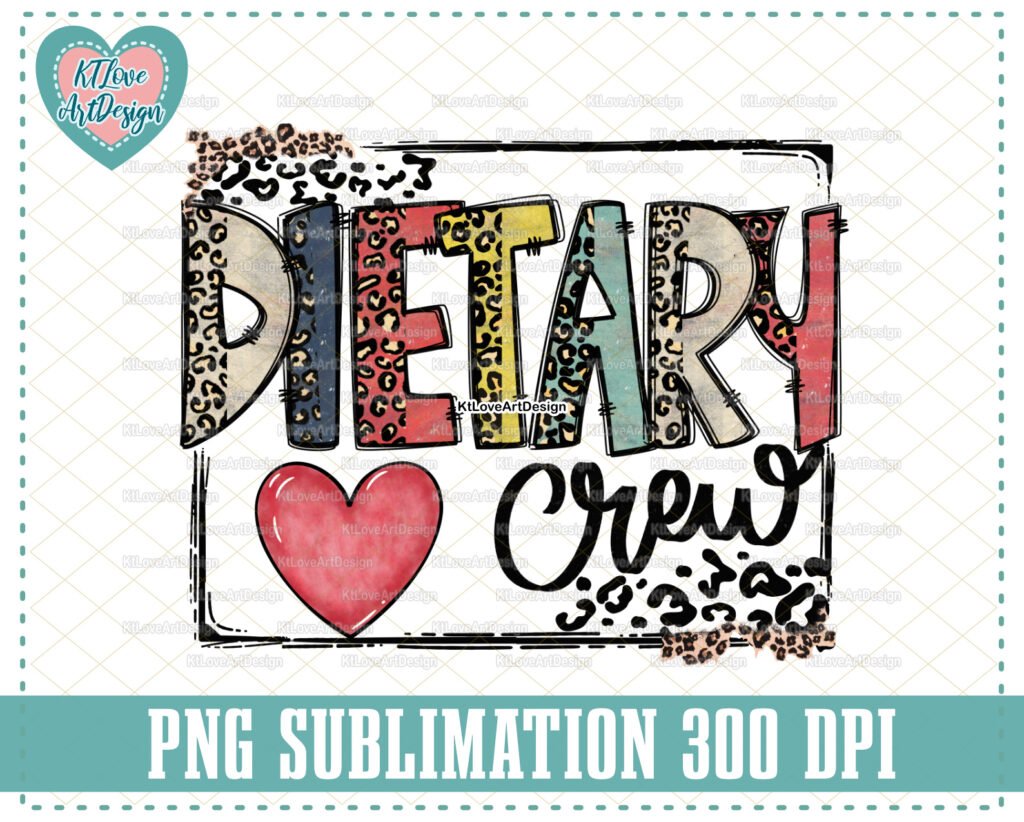 Dietary Crew Png, Vintage Dietary Png, Lunch Lady PNG, Dietary Png, Dietary Doodle, Hand Drawn, PNG Sublimation Design