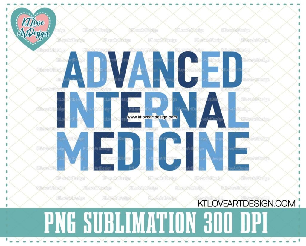 Advanced Internal Medicine Png, Colorful Nurse, Nurse Png, Sublimation, PNG Sublimation Design