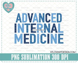 Advanced Internal Medicine Png, Colorful Nurse, Nurse Png, Sublimation, PNG Sublimation Design