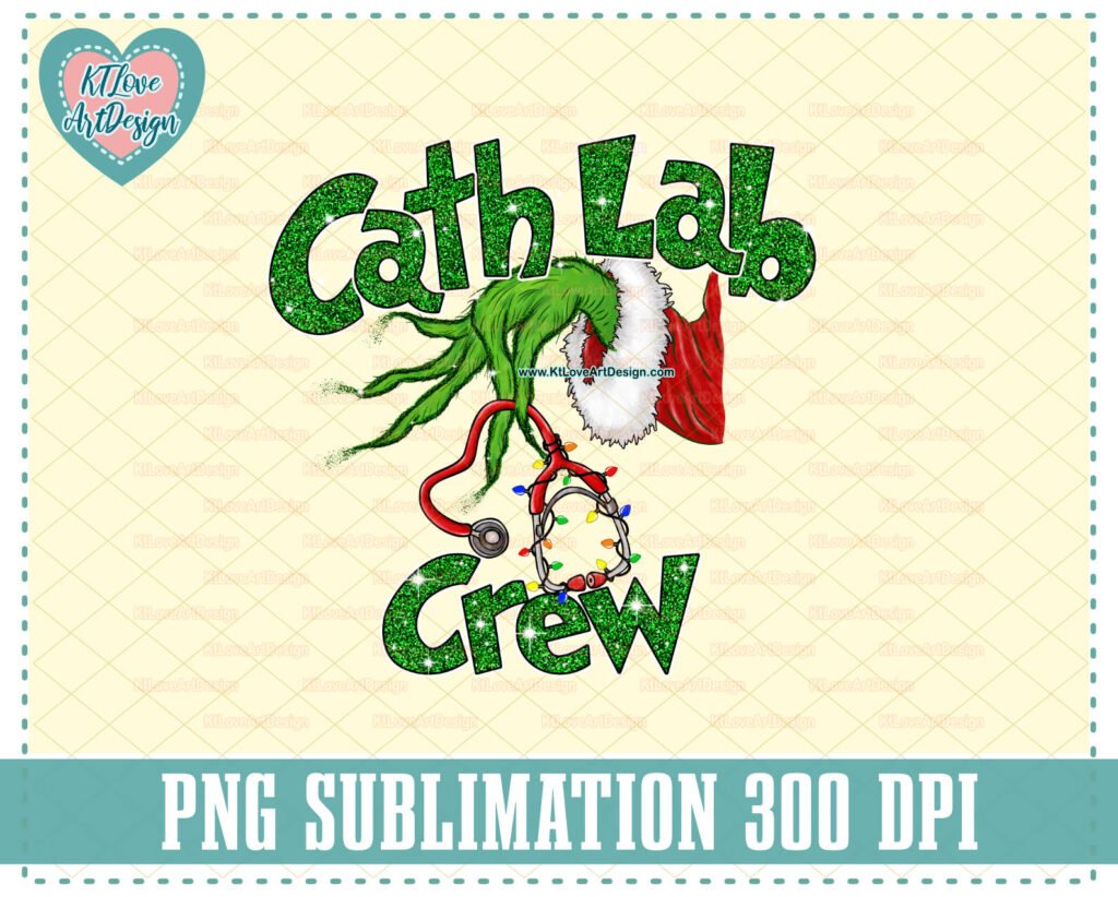 Christmas Cath Lab Crew Holding Stethoscope Png
