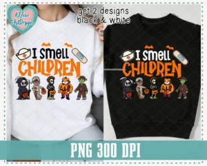 Halloween Nurse I Smell Children PNG DTF & Sublimation Design Download