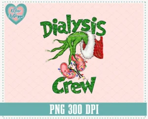 Christmas Dialysis Crew Hand Holding Kidneys Png